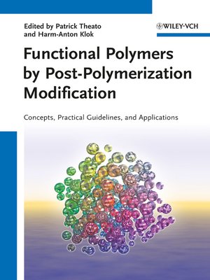 cover image of Functional Polymers by Post-Polymerization Modification